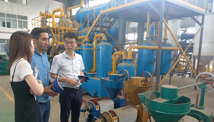 edible oil processing machine