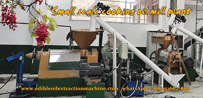 small scale mountain tung oil processing plant